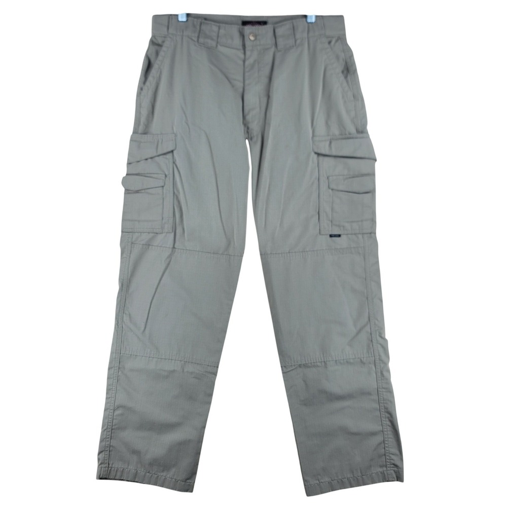 Tru-Spec Cargo Pants Mens 36x31 Khaki Ripstop Tactical Utility Outdoor Workwear